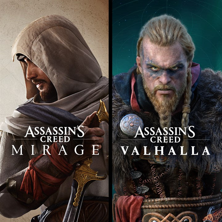 Assassin's Creed Mirage e Assassin's Creed Valhalla Bundle Xbox