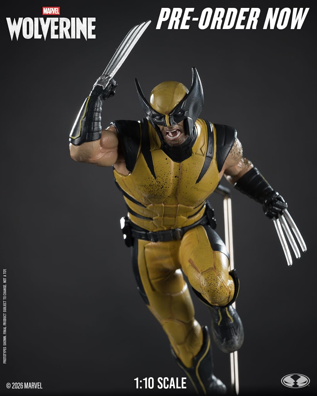 McFarlane Toys - Marvel Wolverine escala 1:10