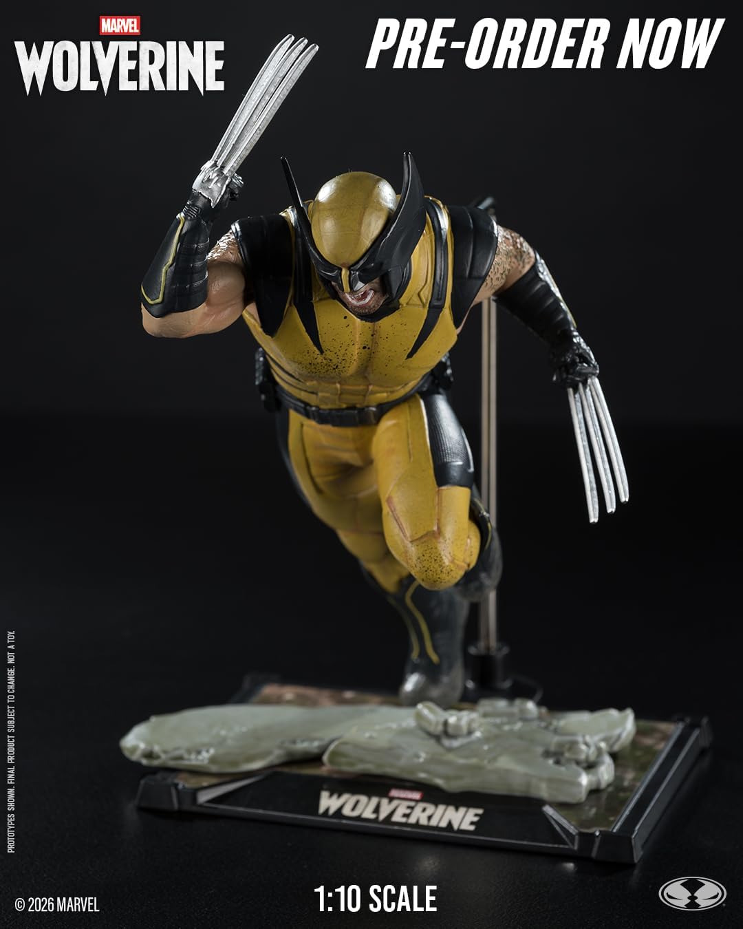 McFarlane Toys - Marvel Wolverine escala 1:10