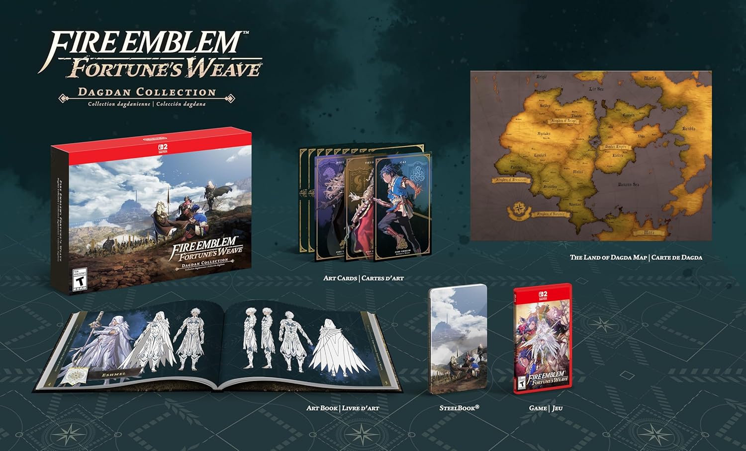 Fire Emblem: Coleção Fortune's Weave Dagdan NS2