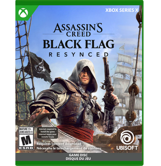 Assassin's Creed Black Flag ressincronizado Xbox físico