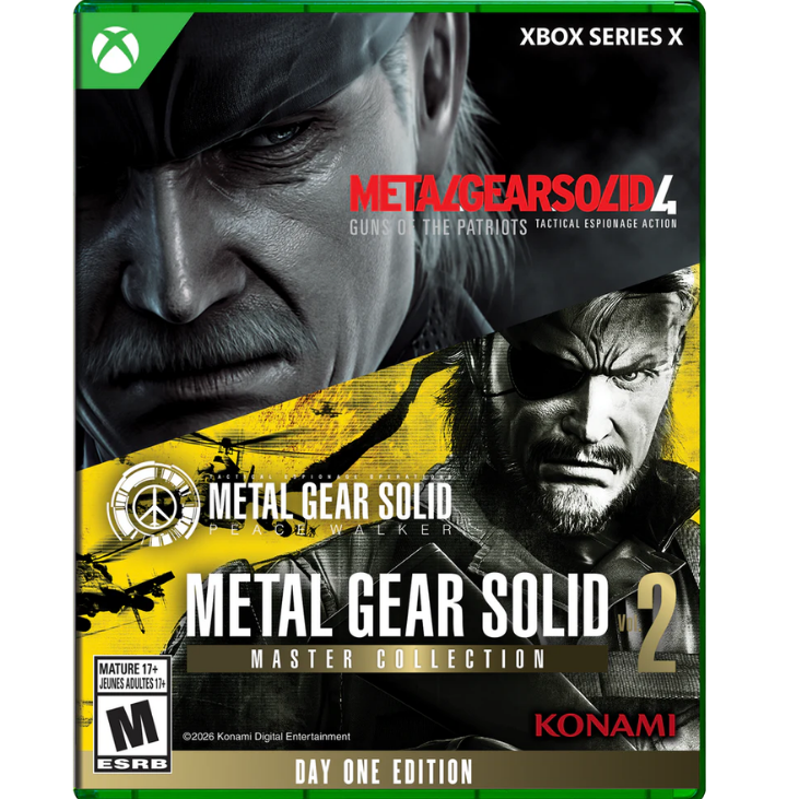 Metal Gear Solid: Master Collection Vol.2 Xbox Físico