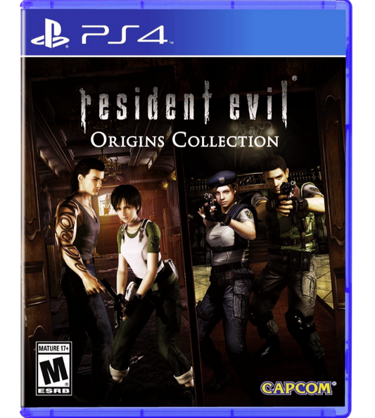 Coleção física de Resident Evil Origins