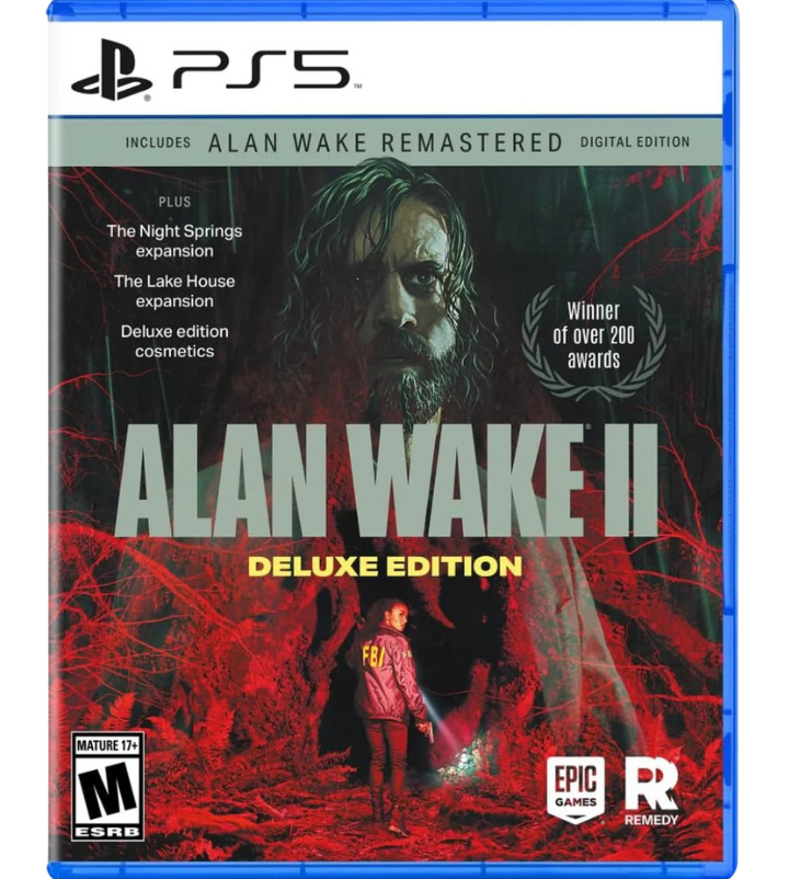 Alan Wake 2 Deluxe Edition PS5 físico