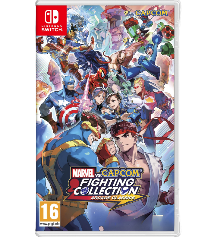 Marvel Vs Capcom Fighting Collection Arcade Clássicos NS Físico
