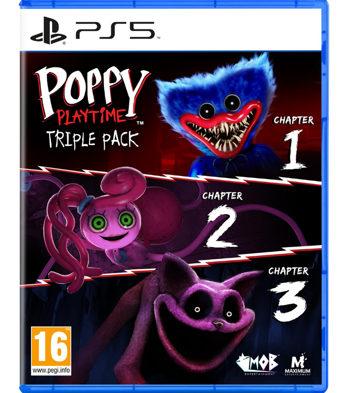 Pacote Triplo Poppy Playtime PS5 Físico