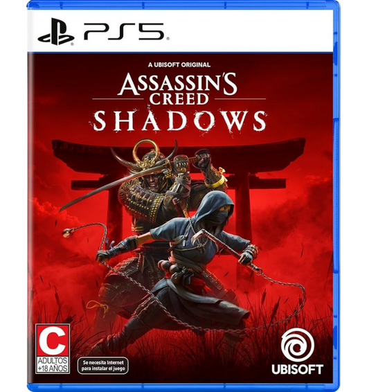 Assassin's Creed Shadows PS5 físico
