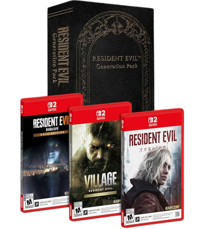 Pacote Resident Evil Generation NS2 Físico