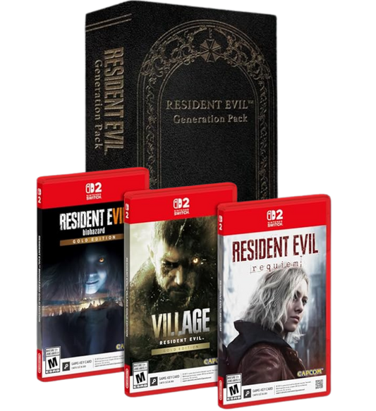 Pacote Resident Evil Generation NS2 Físico