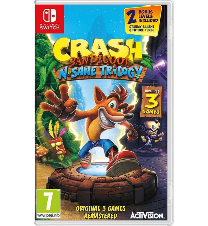 Crash Bandicoot N. Sane Trilogy NS Físico
