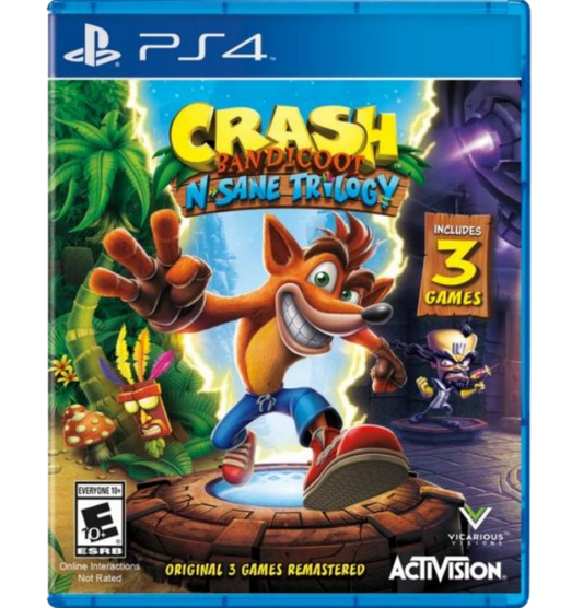Crash Bandicoot N.sane Trilogy PS4 Físico