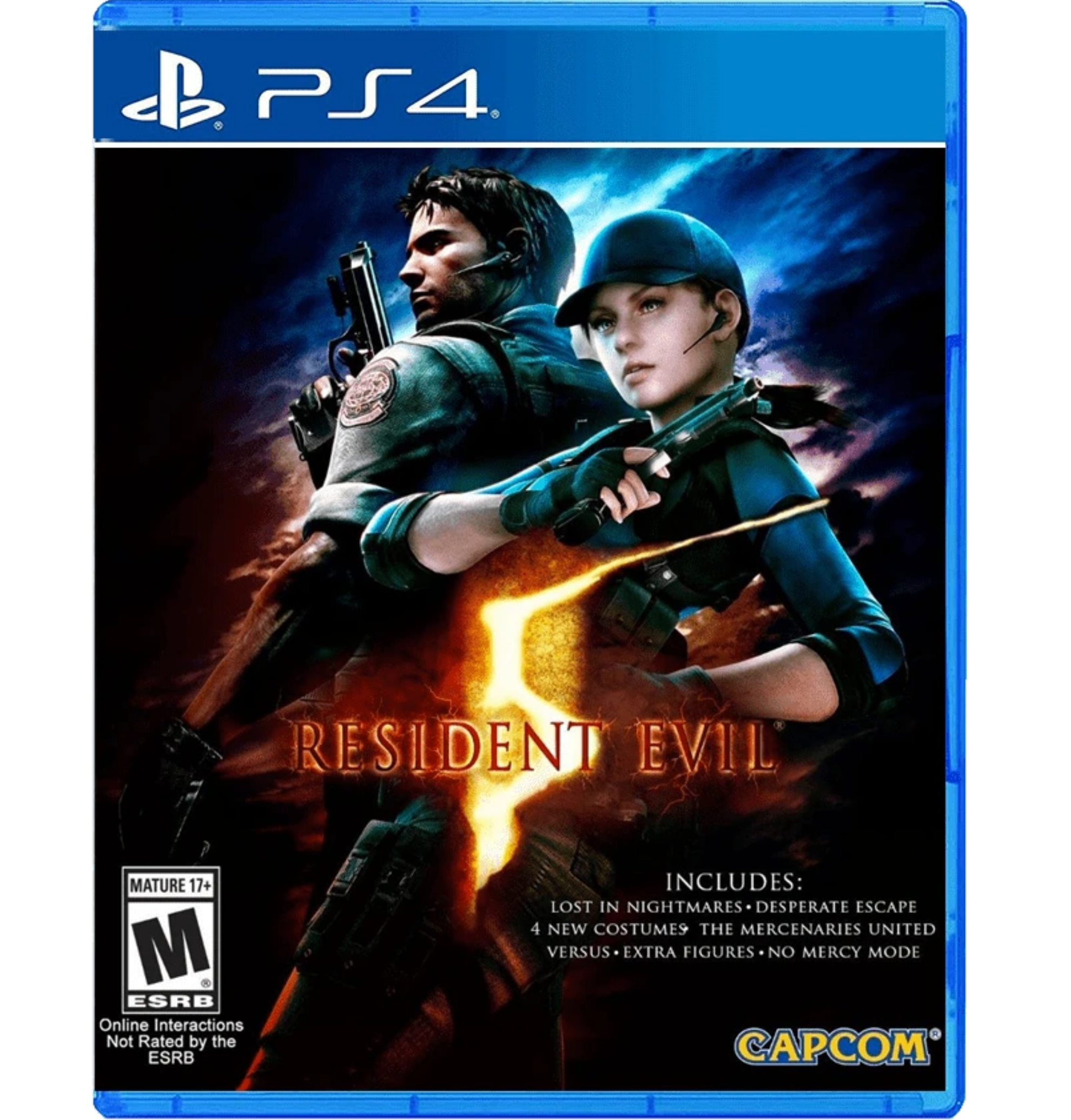 Resident Evil 5 HD PS4 físico