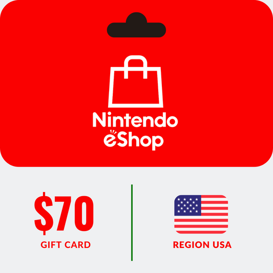 Vale-presente Nintendo de $ 70