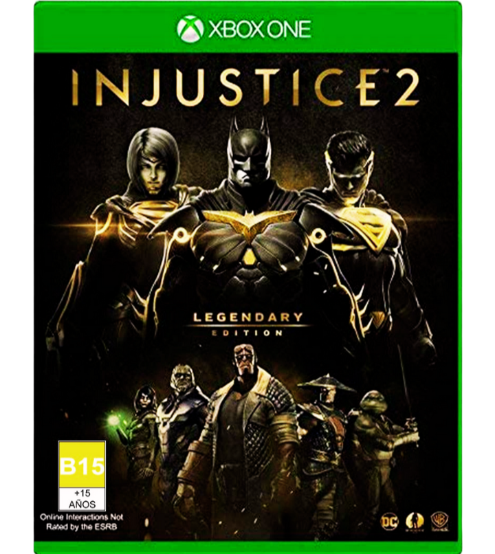 Injustice 2 Edição Lendária Xbox Física