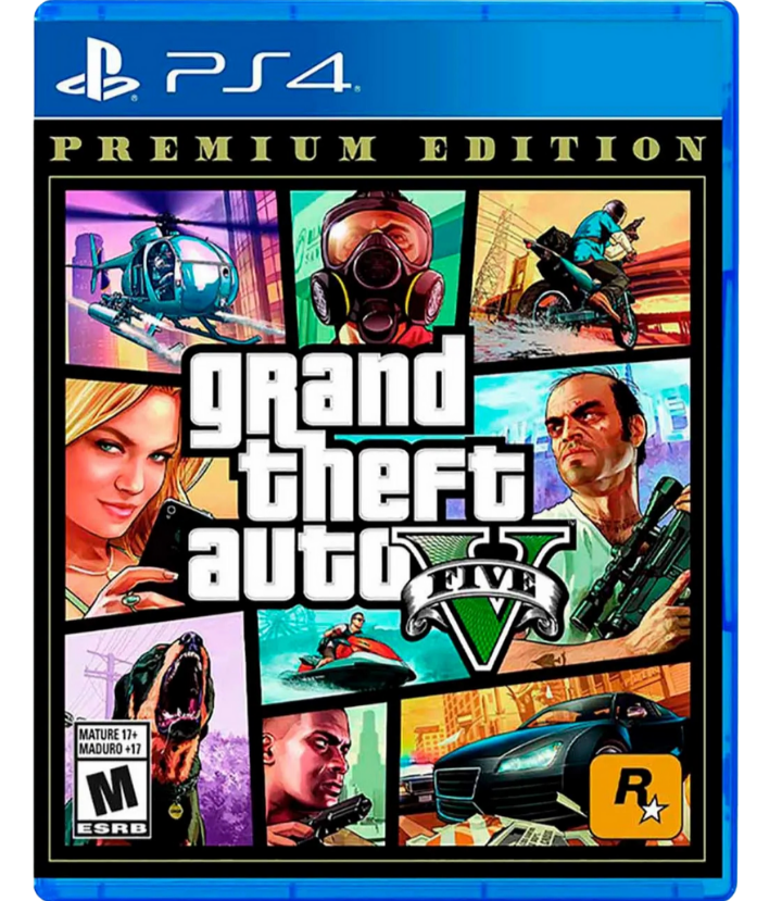 Grand Theft Auto V Edição Premium Física