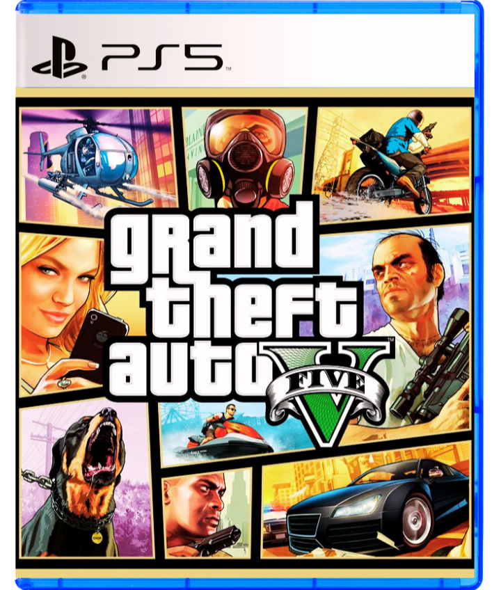Grand Theft Auto V PS5 físico