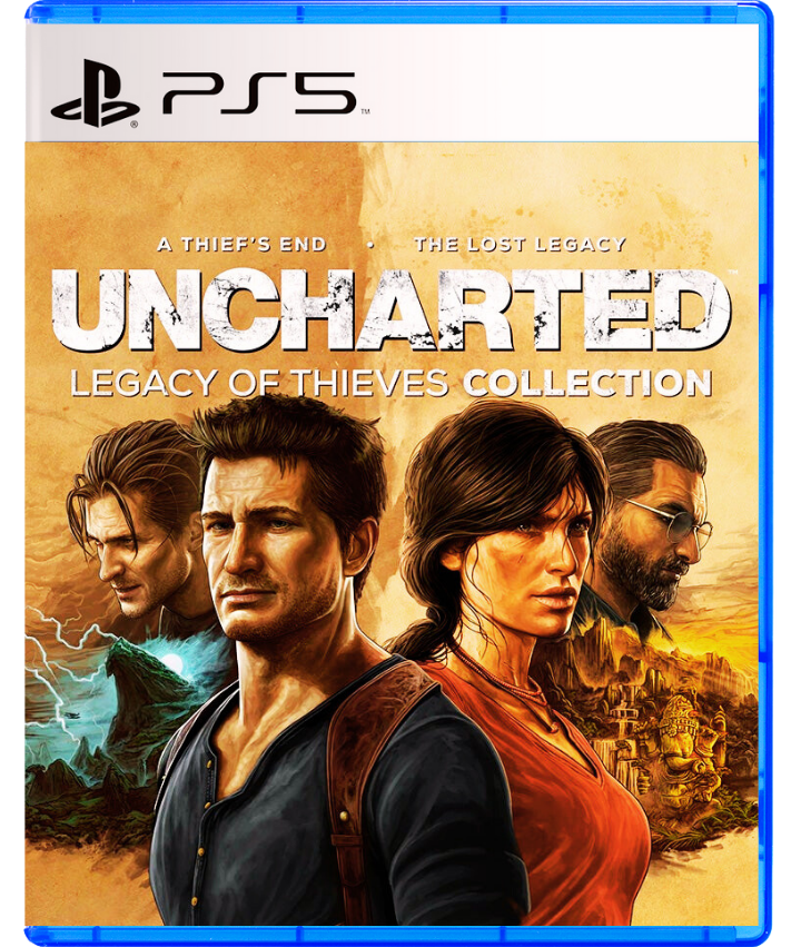 Coleção física de Uncharted Legacy of Thieves