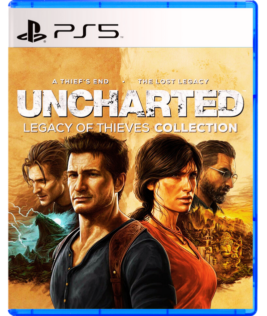 Coleção física de Uncharted Legacy of Thieves