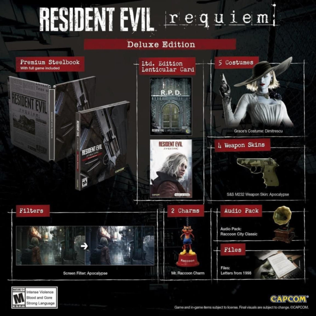 Resident Evil Requiem Deluxe NS2 Físico