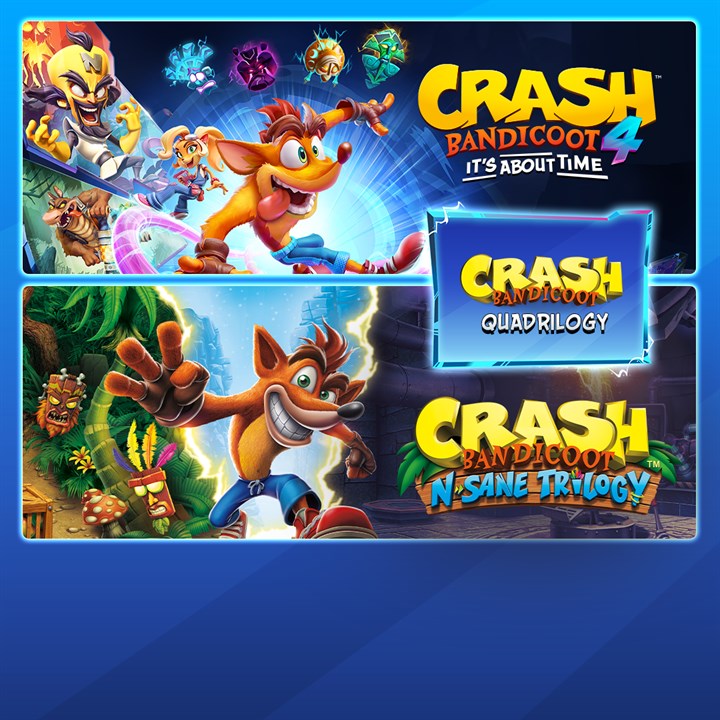 Crash Bandicoot - Pacote Quadrilogia Xbox