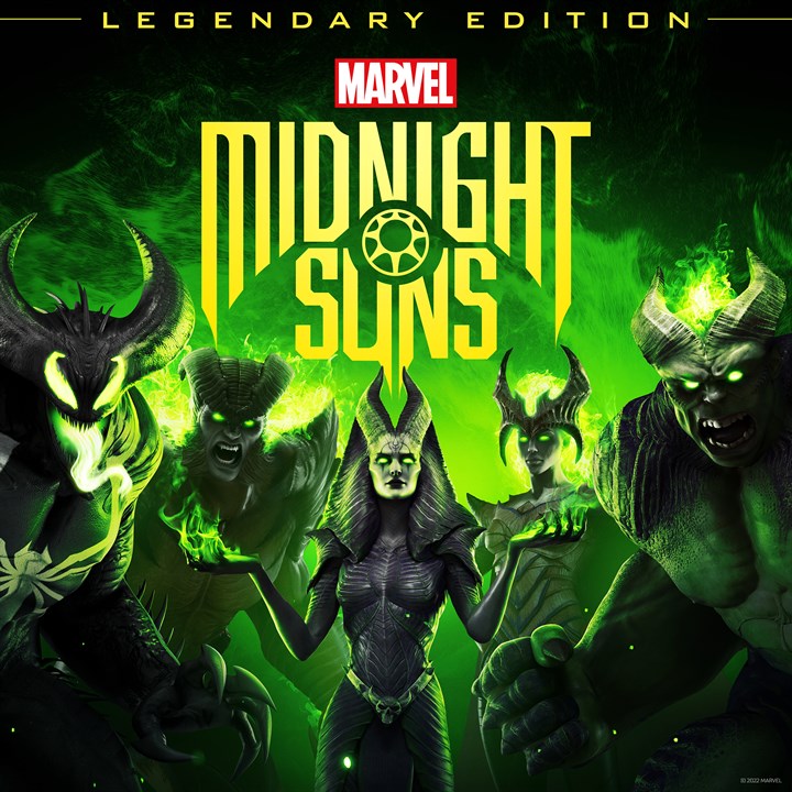 Xbox da edição lendária do Midnight Suns da Marvel