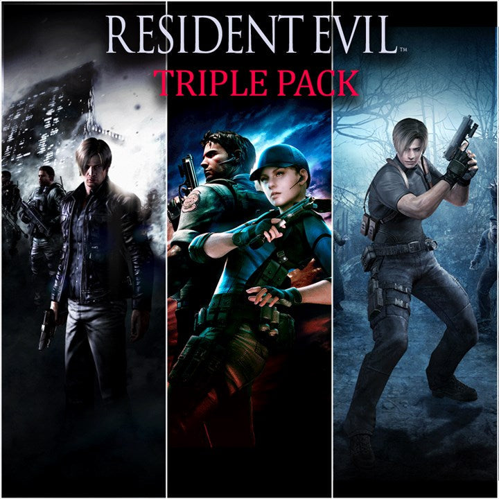Pacote Triplo Resident Evil Xbox