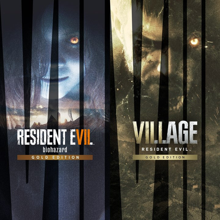 Resident Evil 7 Gold Edition e Village Gold Edition PlayStation
