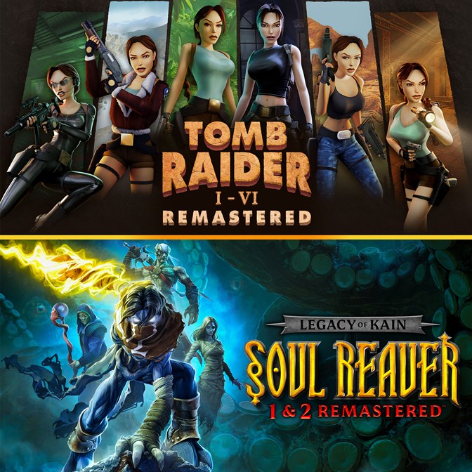 Pacote remasterizado de Tomb Raider e Soul Reaver para Xbox