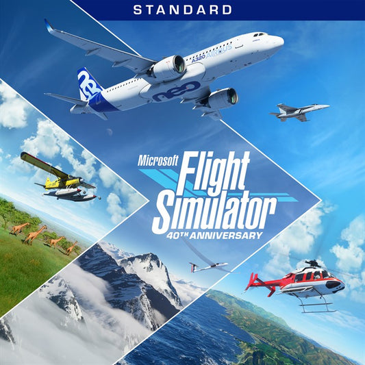 Xbox da edição padrão do 40º aniversário do Microsoft Flight Simulator