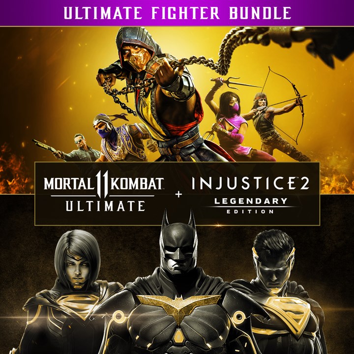 Mortal Kombat 11 Ultimate + Injustiça 2 Leg. Pacote de edição PlayStation